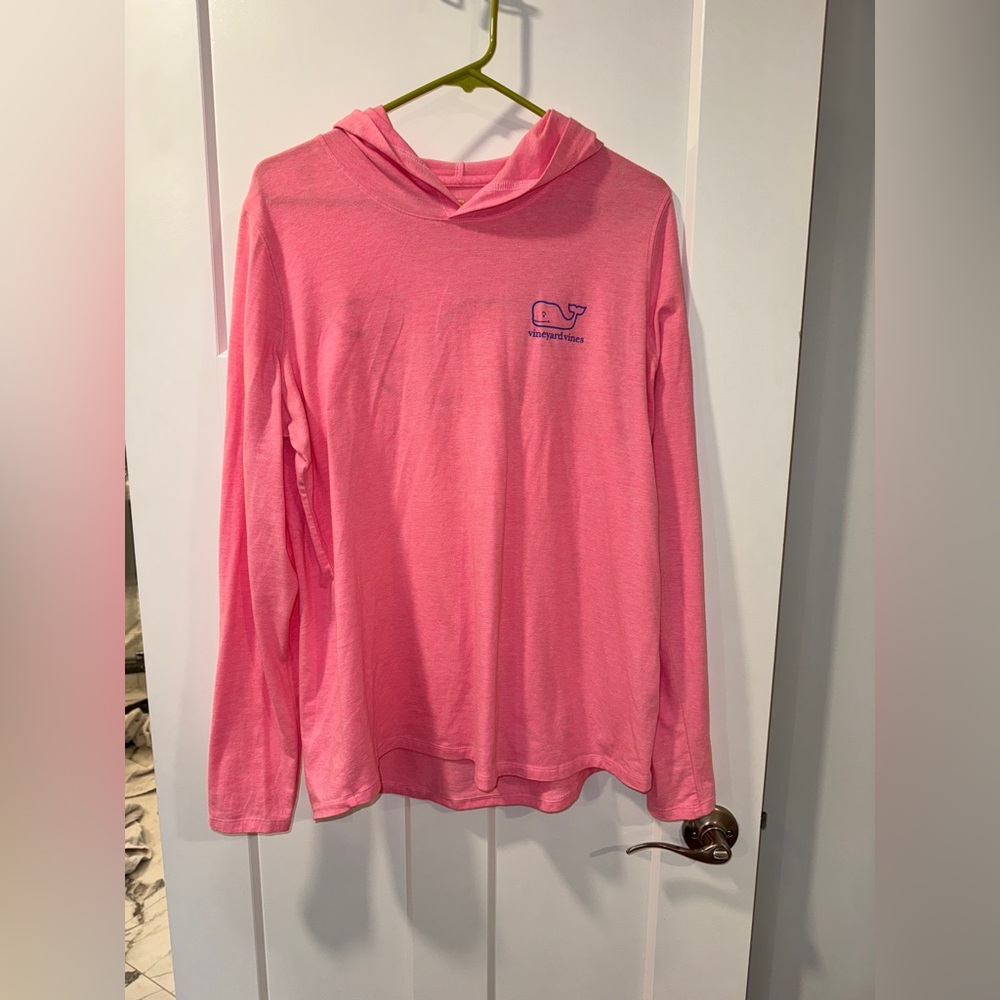 Vineyard Vines Pink Hooded Top